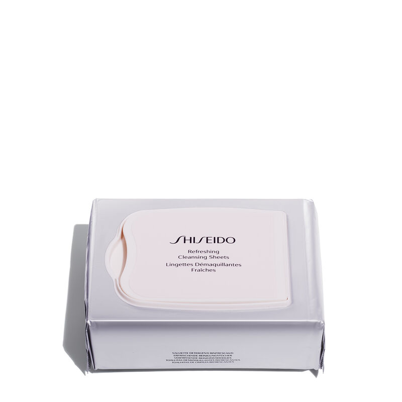 SHISEIDO - REFRESHING CLEANSING SHEETS - Alkol ve Yağ İçermeyen Makyaj Temizleme Mendili