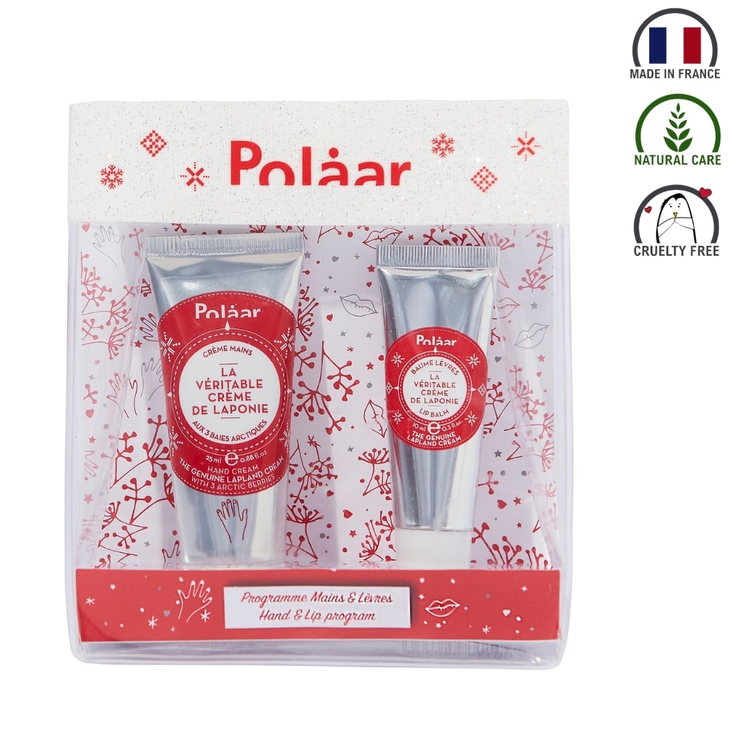 POLAAR - THE GENUINE LAPLAND HAND & LIP KIT - El ve Dudak Onarıcı Bakım Kiti