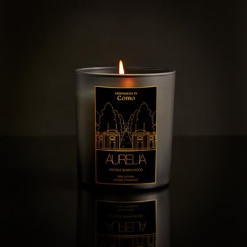 AURELIA GENÈVE HOME - ATMOSFERA DI COMO - ANTIQUE SANDALWOOD MUM - Sandal Ağacı Kokulu Mum