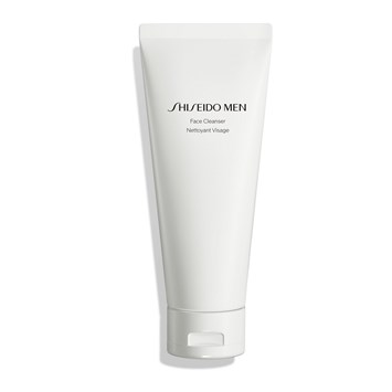 SHISEIDO - MEN FACE CLEANSER - Çok Yönlü Yüz Temizleme & Tıraş Köpüğü – Erkekler için