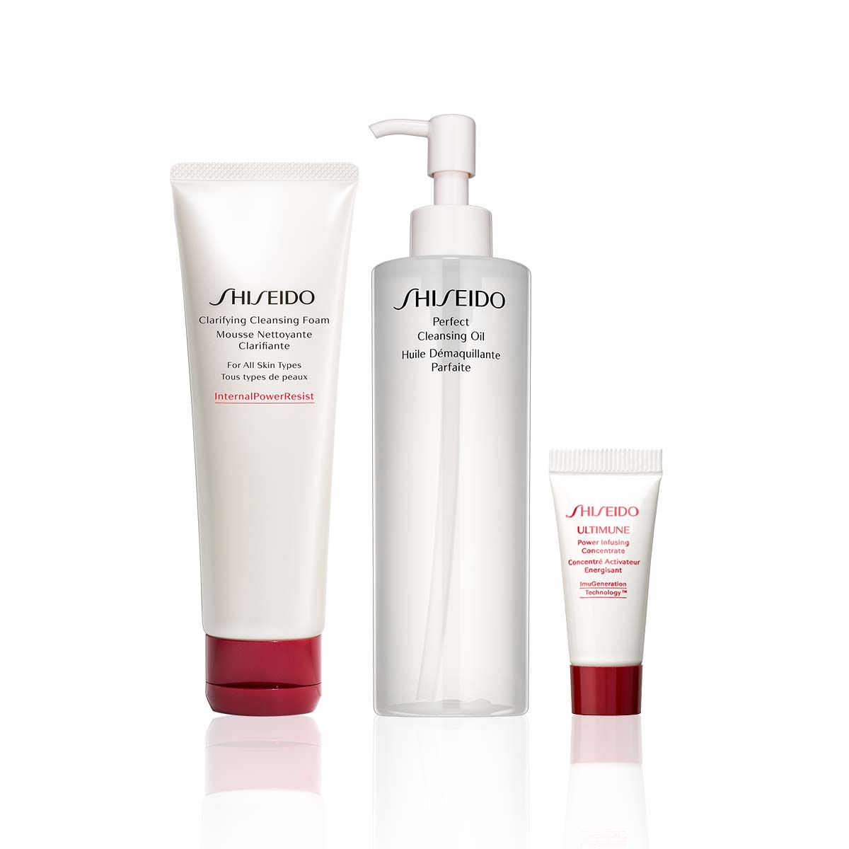 SHISEIDO - DOUBLE CLEANSE ÇİFT AŞAMALI TEMİZLEYİCİ SET - Tüm Cilt Tipleri