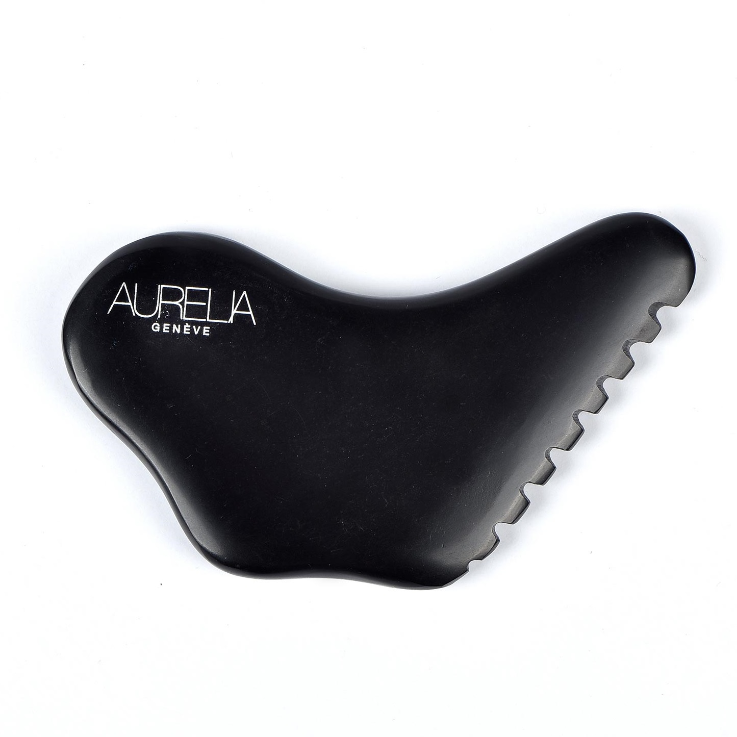 AURELIA GENÈVE - BLACK BIAN STONE BUTTERFLY GUA SHA - Kelebek Gua Sha Taşı - Siyah Bien