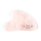 ROSE QUARTZ CRYSTAL HEART GUA SHA