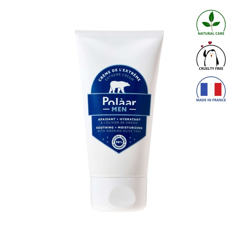 POLAAR - MEN EXTREME CREAM - 3'ü 1 Arada Tıraş Sonrası Yatıştırıcı, Nemlendirici, Aydınlatıcı Krem