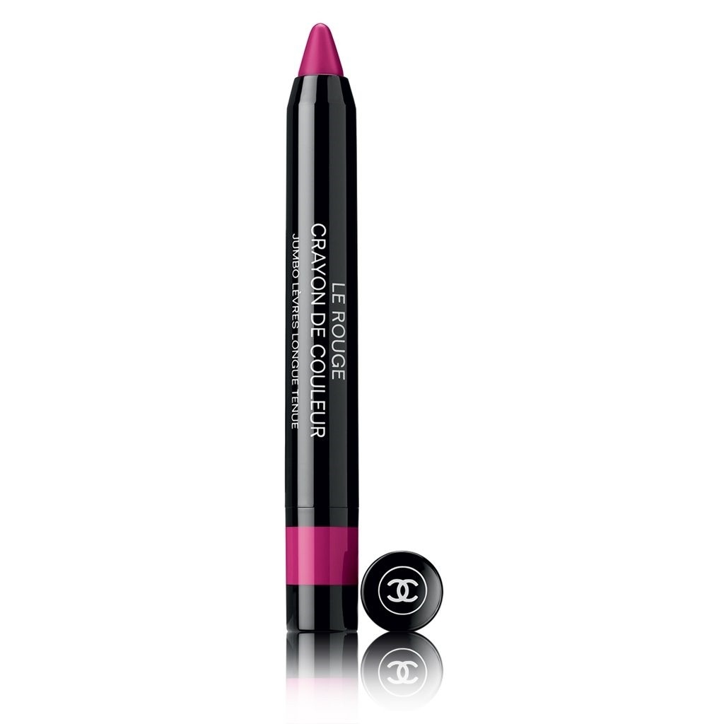 CHANEL - LE ROUGE CRAYON DE COULEUR - Parlak Bitişli Kalem Ruj