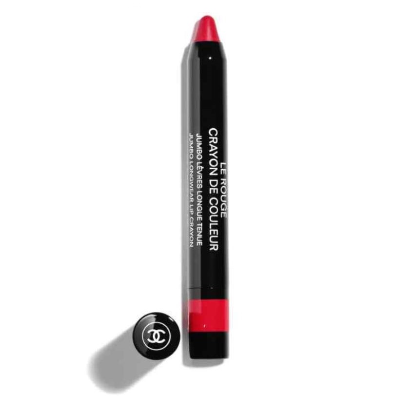 CHANEL - LE ROUGE CRAYON DE COULEUR - Parlak Bitişli Kalem Ruj