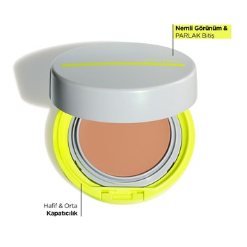 SHISEIDO - SPORTS BB COMPACT SPF50+ WETFORCE/QUICK DRY - Cildi Güzelleştiren, Nemli Bitişli, Suya, Terlemeye Karşı Dayanıklı Güneş Koruyucu Kompakt BB Krem SPF50+ (Kuru & Kuruya Dönük Karma Cilt İçin)