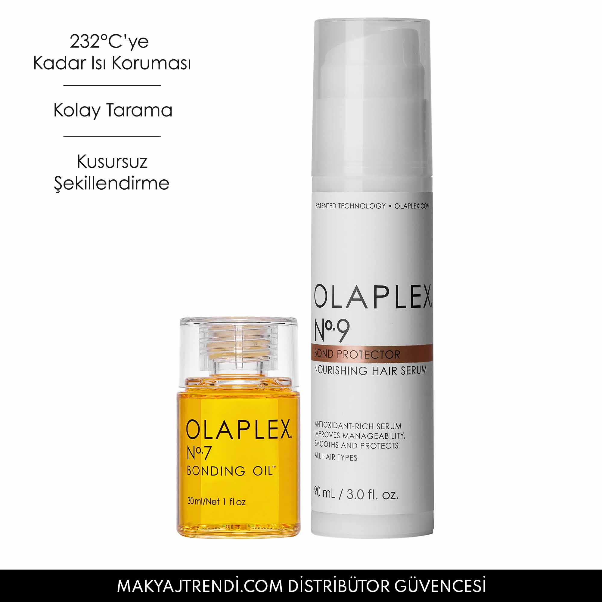 OLAPLEX - BONDING & NOURISHING PROTECTOR DUO - Bağ Güçlendiren & Saçları Besleyen İkili Bakım Seti