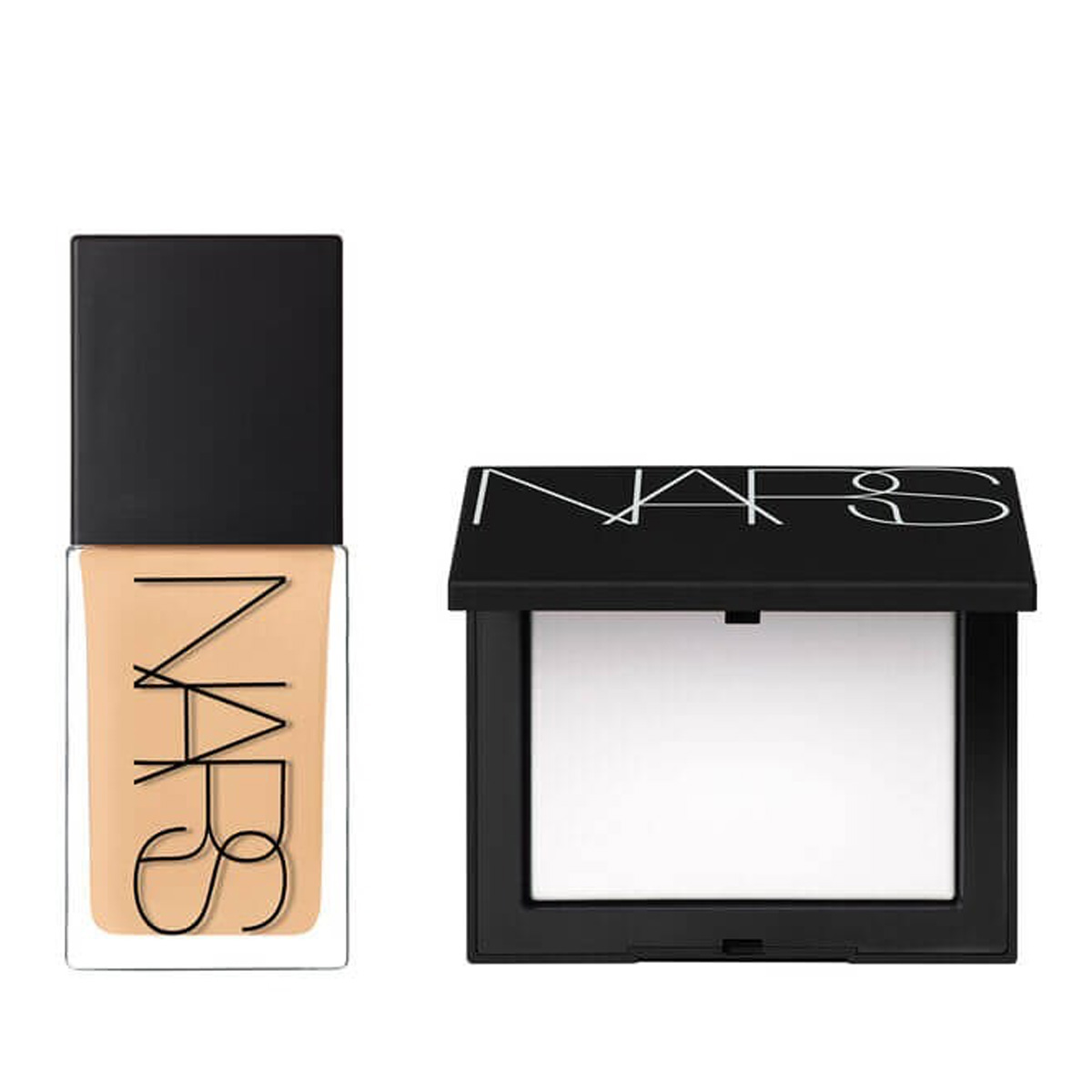 NARS - THE LIGHT REFLECTING FOUNDATION & SETTING POWDER - PRESSED BUNDLE - Light Reflecting Fondöten & Sabitleyici Pudra Seti