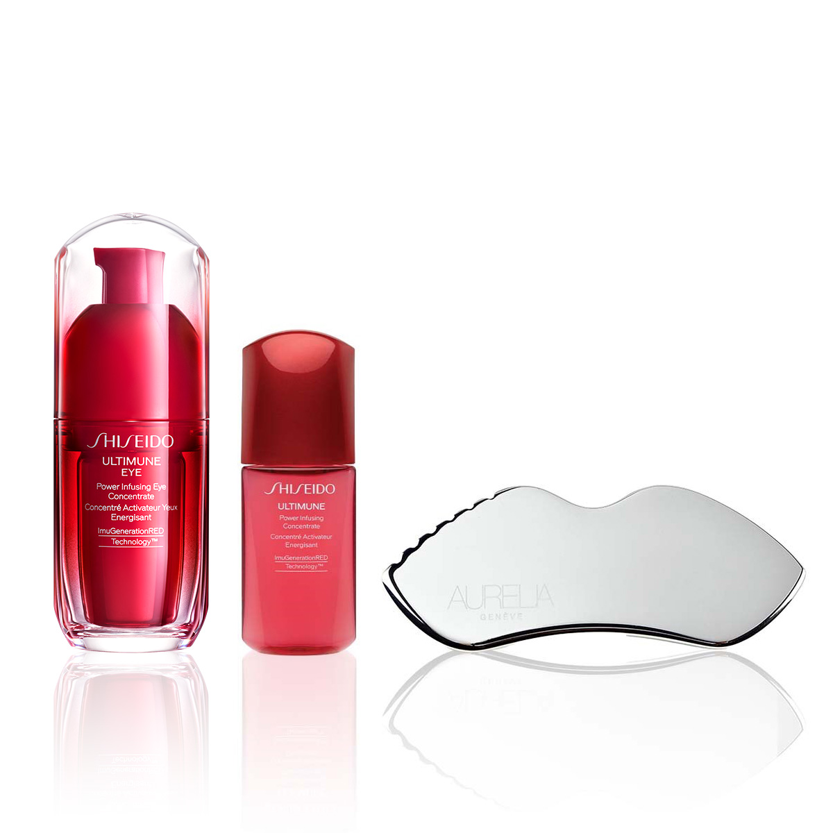 SHISEIDO - ULTIMUNE EYE SET - Cilt Bariyerini Güçlendirici & Ödem Giderici Bakım Seti