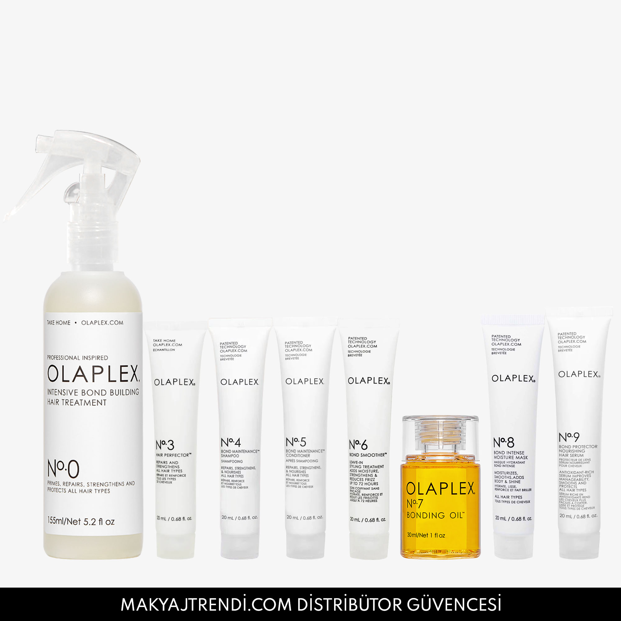 OLAPLEX - DISCOVERY KIT - Bağ Güçlendiren & Saç Onarıcı Olaplex Tanışma Seti