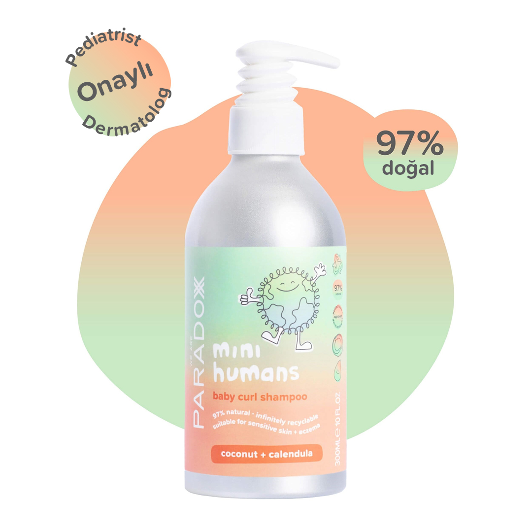 MINI HUMANS - BABY CURL SHAMPOO - Bebek & Çocuk Bukle Belirginleştirici Şampuan