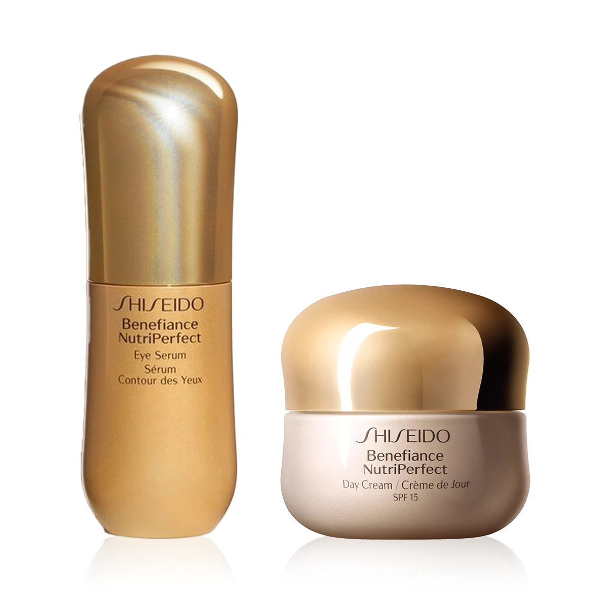 SHISEIDO - BENEFIANCE NUTRI PERFECT ANTI-WRINKLE EYE & FACE SET - Yüz & Göz Çevresi İçin Yaşlanma Karşıtı Etkili Cilt Bakım Seti