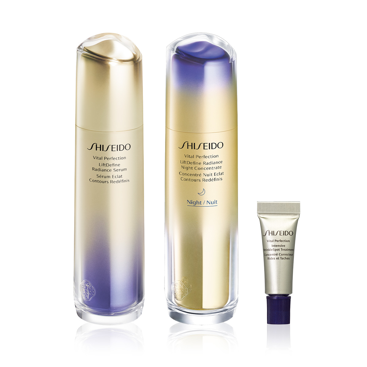 SHISEIDO - VITAL PERFECTION DAY & NIGHT SERUM SET - Lifting Etkili & Toparlayıcı Gündüz & Gece Serum Seti
