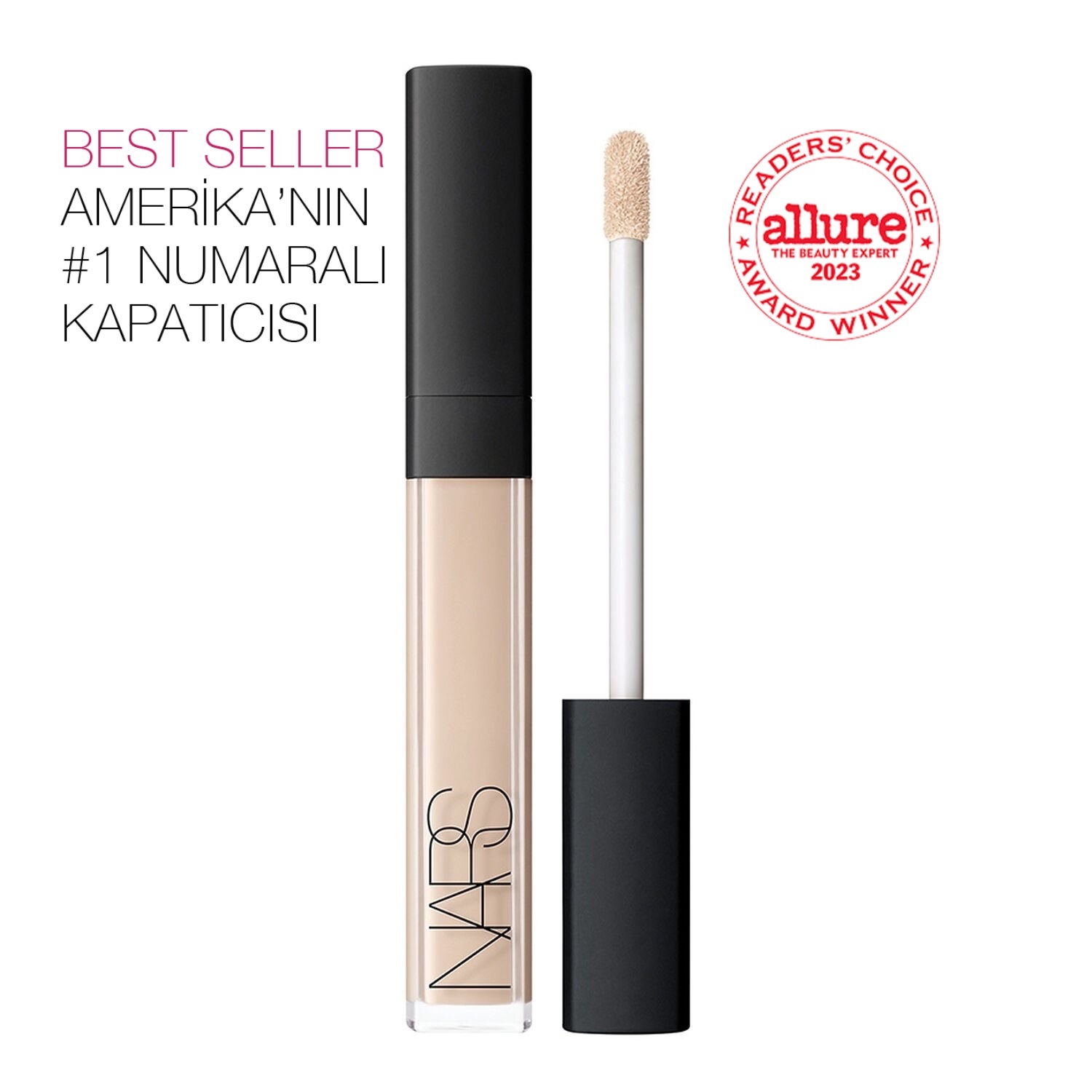 NARS - RADIANT CREAMY CONCEALER - E Vitamini İçeren, İnce Çizgi Karşıtı, Aydınlatıcı Etkili & Nemlendirici, Orta Kapatıcılığa Sahip Kremsi Kapatıcı