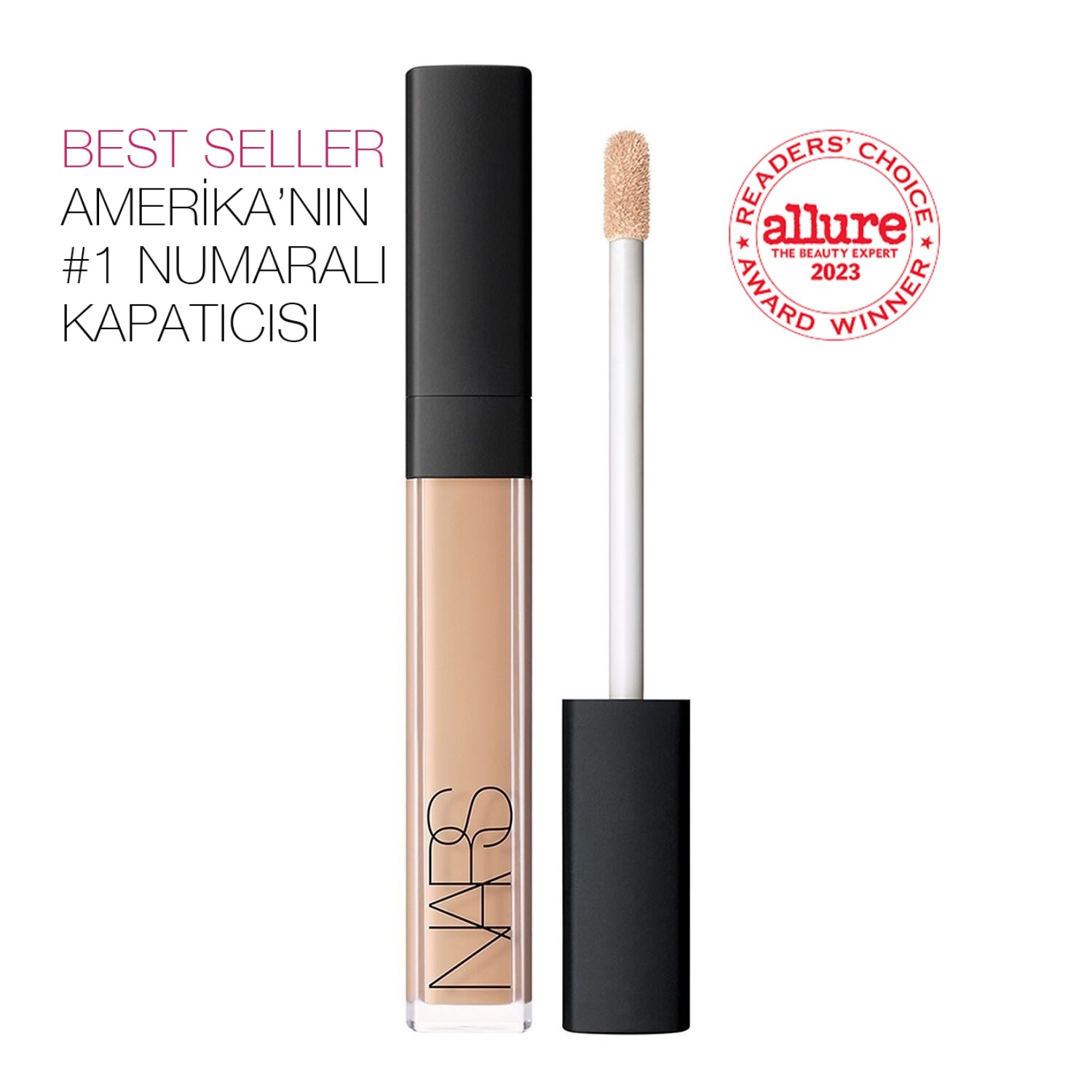 NARS - RADIANT CREAMY CONCEALER - E Vitamini İçeren, İnce Çizgi Karşıtı, Aydınlatıcı Etkili & Nemlendirici, Orta Kapatıcılığa Sahip Kremsi Kapatıcı