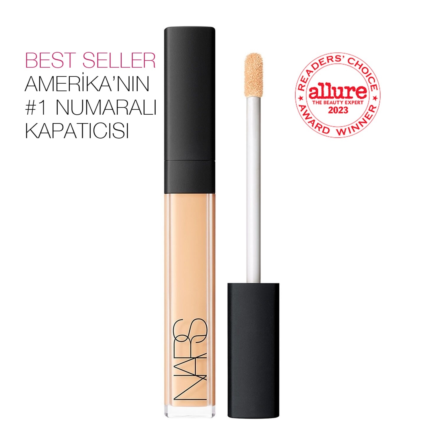 NARS - RADIANT CREAMY CONCEALER - E Vitamini İçeren, İnce Çizgi Karşıtı, Aydınlatıcı Etkili & Nemlendirici, Orta Kapatıcılığa Sahip Kremsi Kapatıcı
