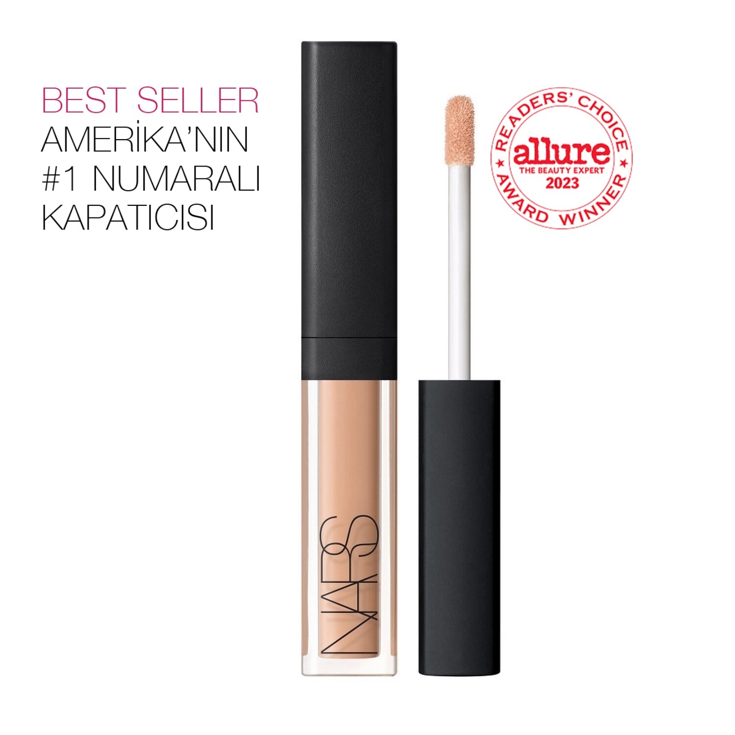 NARS - MINI RADIANT CREAMY CONCEALER - Mini Boy - E Vitamini İçeren, İnce Çizgi Karşıtı, Aydınlatıcı Etkili & Nemlendirici, Orta Kapatıcılığa Sahip Kremsi Kapatıcı