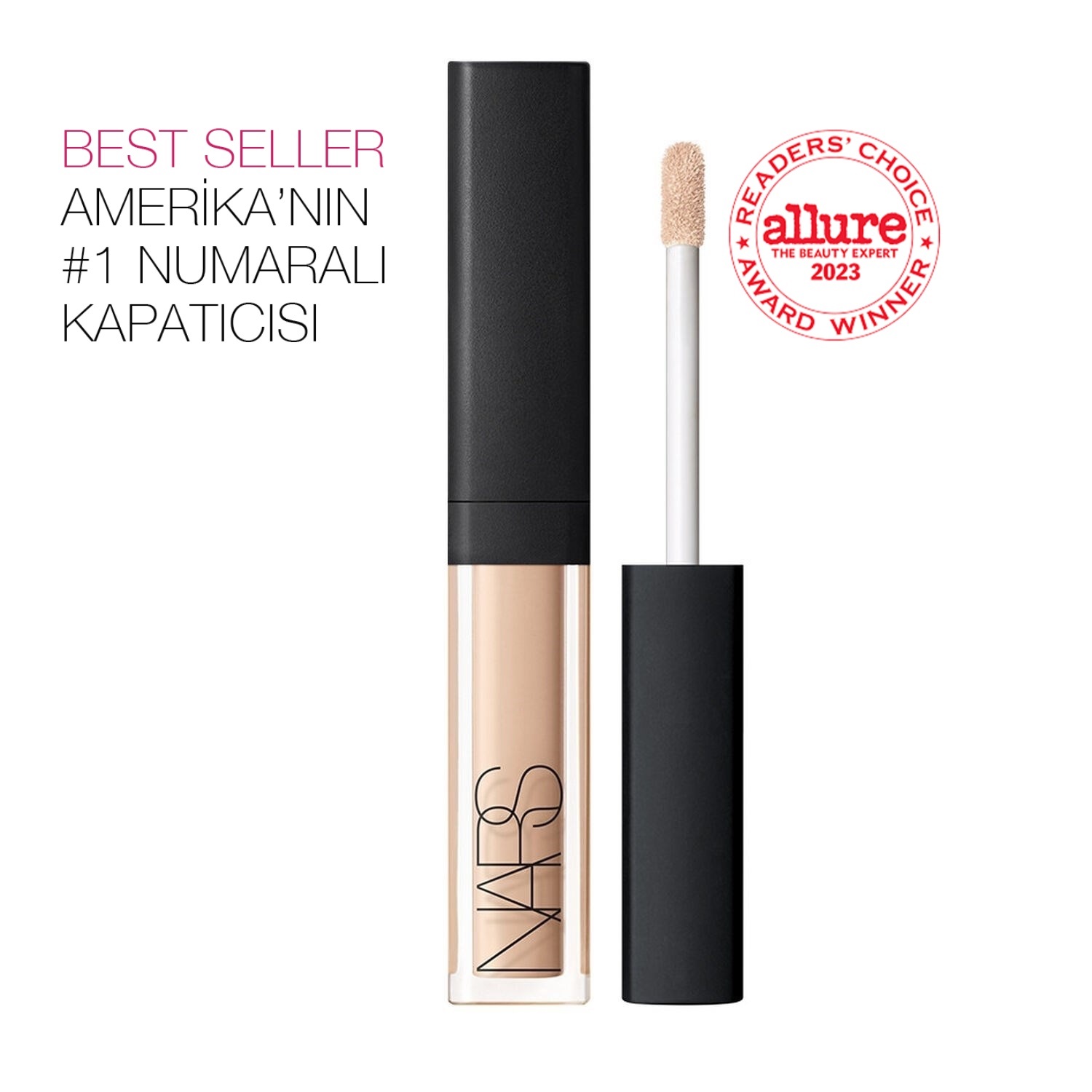 NARS - MINI RADIANT CREAMY CONCEALER - Mini Boy - E Vitamini İçeren, İnce Çizgi Karşıtı, Aydınlatıcı Etkili & Nemlendirici, Orta Kapatıcılığa Sahip Kremsi Kapatıcı