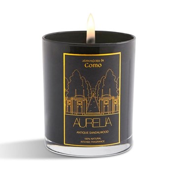 AURELIA GENÈVE HOME - ATMOSFERA DI COMO - ANTIQUE SANDALWOOD MUM - Sandal Ağacı Kokulu Mum
