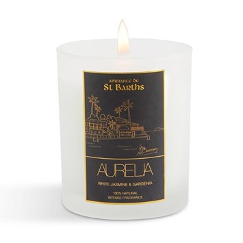 AURELIA GENÈVE HOME - AMBIANCE DE ST BARTHS - WHITE JASMINE & GARDENIA MUM - Yasemin & Gardenya Kokulu Mum