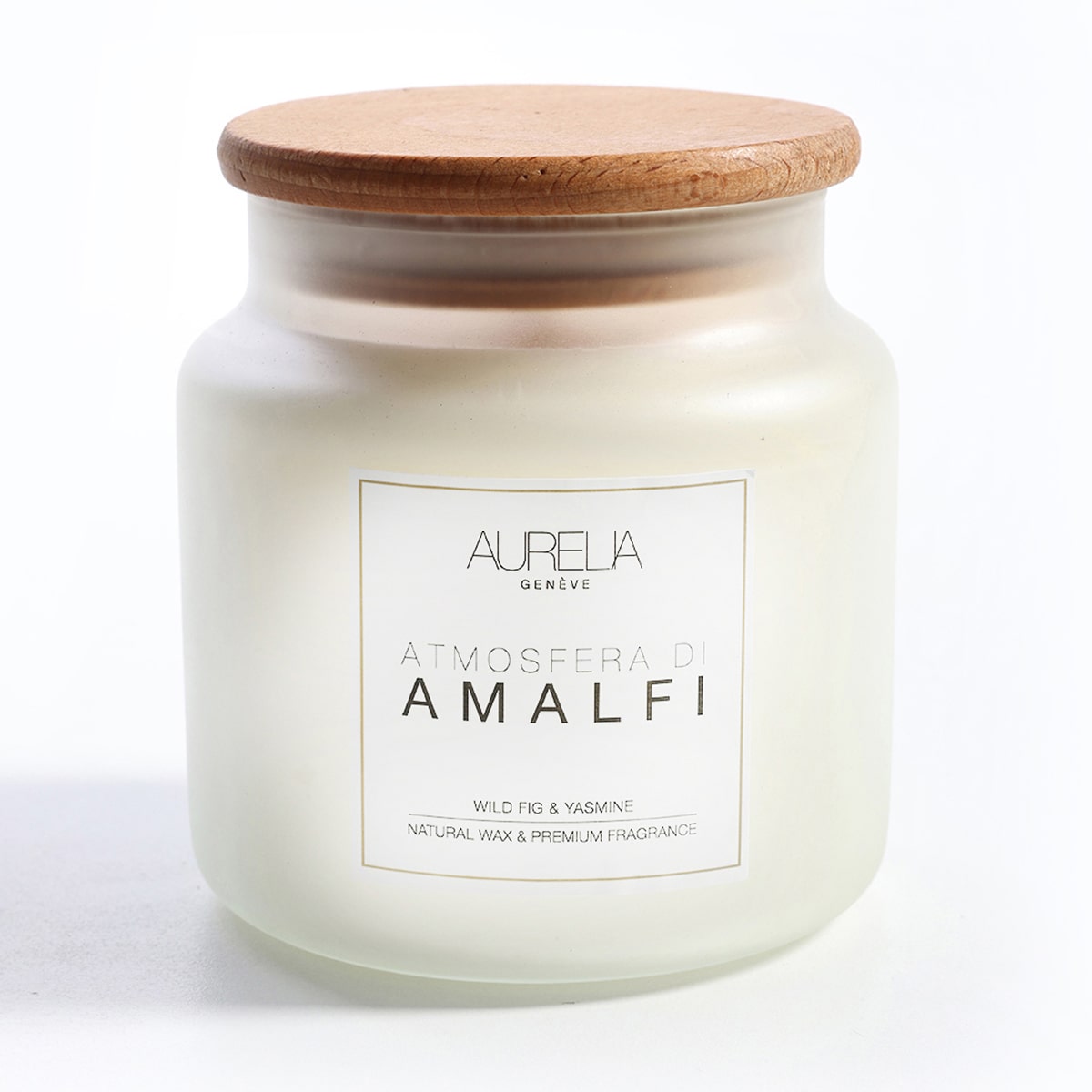AURELIA GENÈVE HOME - ATMOSFERA DI AMALFI – WILD FIG & JASMINE MUM XL 450GR - İncir & Yasemin Kokulu Büyük Boy Mum