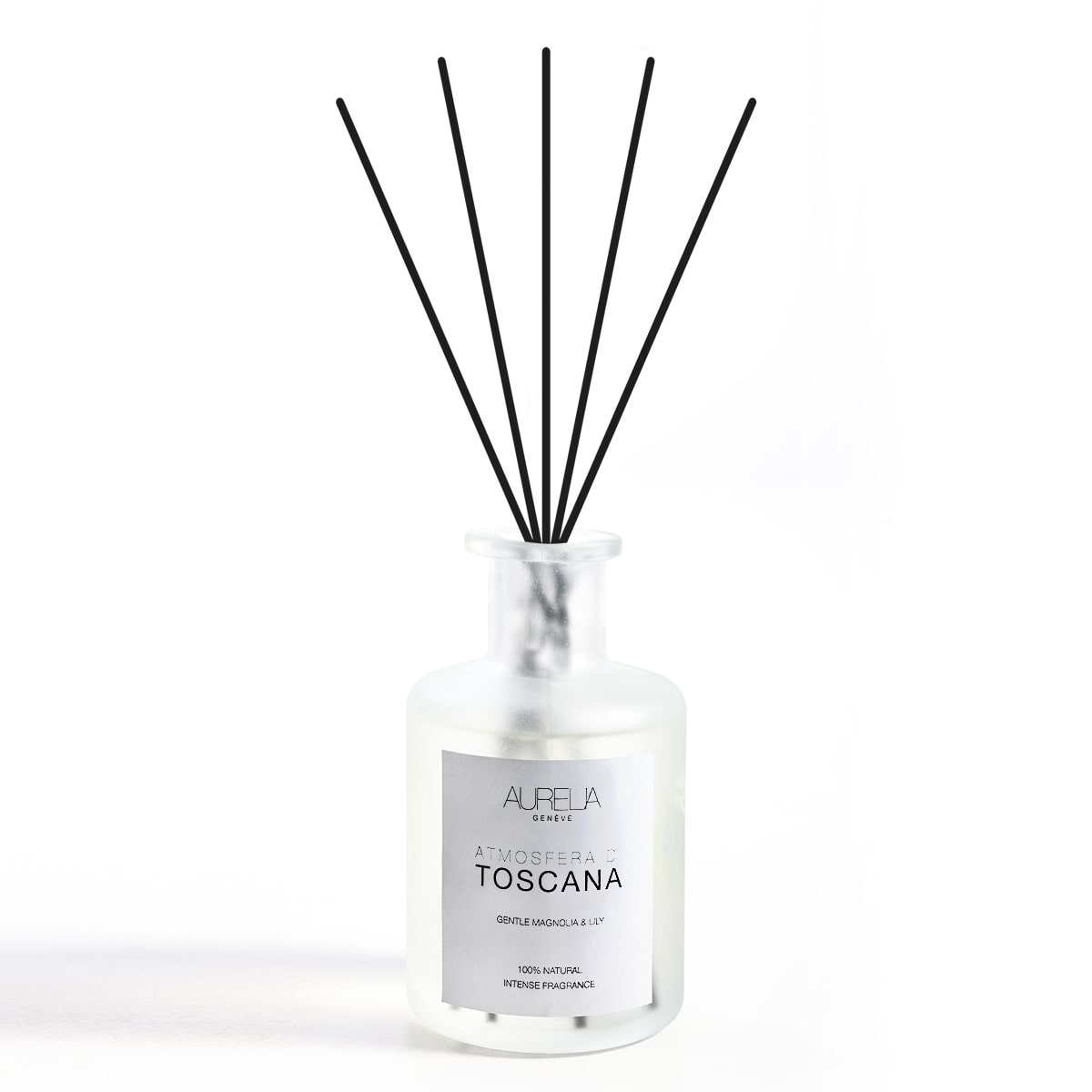 AURELIA GENÈVE HOME - ATMOSFERA DI TOSCANA – GENTLY MAGNOLIA & LILY DIFFUSER – 250 ML - Manolya & Zambak Büyük Çubuklu Oda Kokusu
