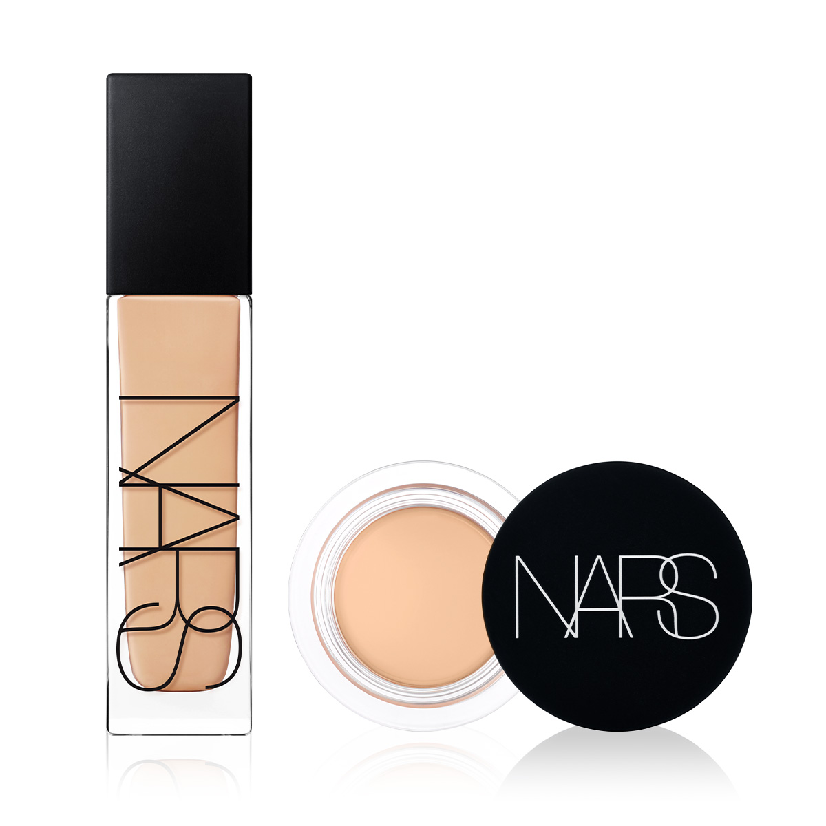 NARS - SOFT-FOCUS SKIN DUO - Parlak Bitişli Fondöten & Yüksek Örtücülük Sağlayan Silgi Kapatıcı Seti