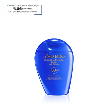 SHISEIDO - EXPERT SUN PROTECTOR LOTION SPF50+ - %65 Cilt Bakımı İçerikli, Suya ve Isıya Dayanıklı Güneş Koruyucu Losyon