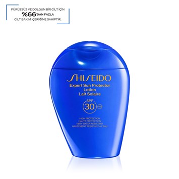 SHISEIDO - EXPERT SUN PROTECTOR LOTION SPF30 - %65 Cilt Bakımı İçerikli, Suya ve Isıya Dayanıklı Güneş Koruyucu Losyon