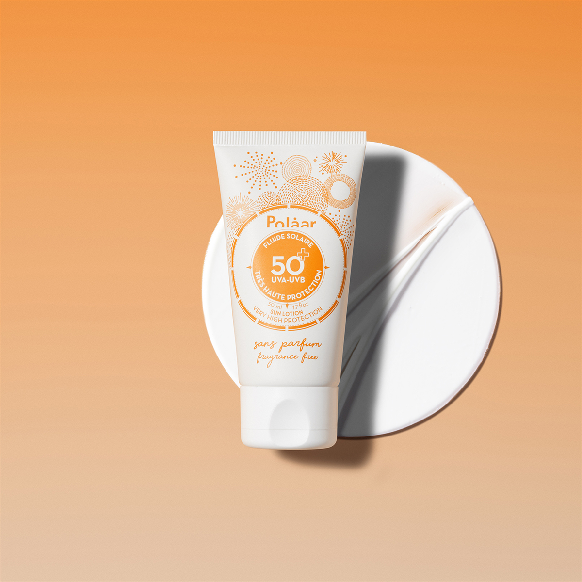 POLAAR - FACIAL SUN CARE FLUID SPF50+ FRAGRANCE-FREE - 50+ Koruma Faktörlü & Parfümsüz Güneş Koruyucu Krem - Yüz & Vücut