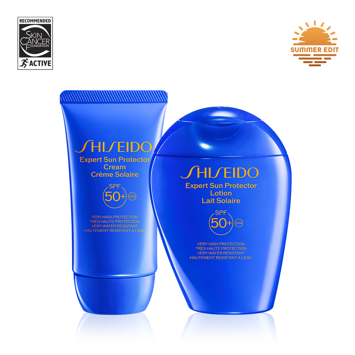 SHISEIDO - SUN PROTECTION ESSENTIAL SET - Yüz & Vücut İçin Yüksek Güneş Koruma Seti