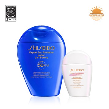 SHISEIDO - DAILY FACE&BODY AGE-DEFYING PROTECTION SET - Yüzü ve Vücudu Güneşe Karşı Koruyan & Yaşlanma Karşıtı İkili Set