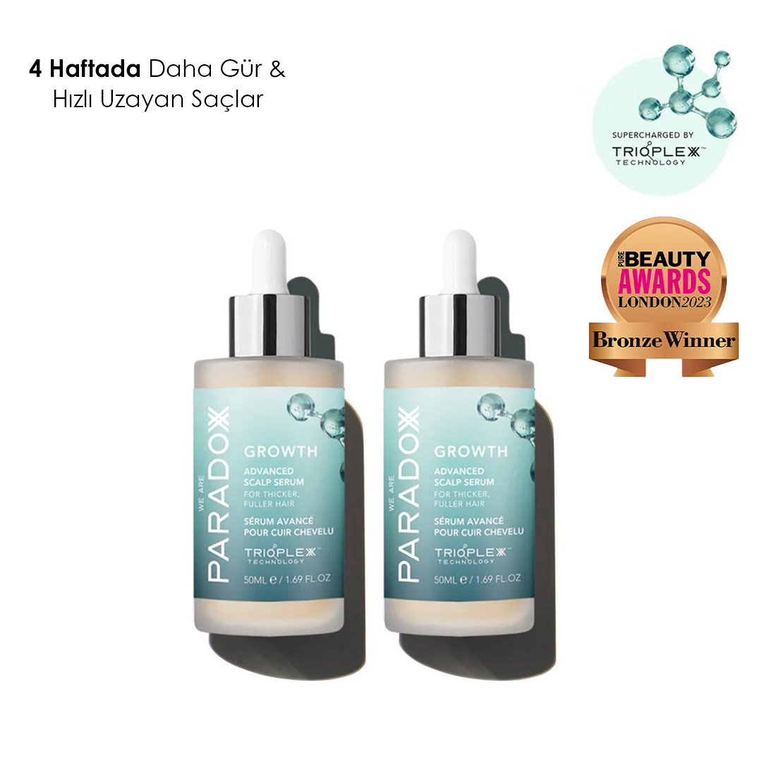 WE ARE PARADOXX - GROWTH ADVANCED SCALP SERUM DUO - Saç Uzamasını Destekleyen 2’li Serum Seti