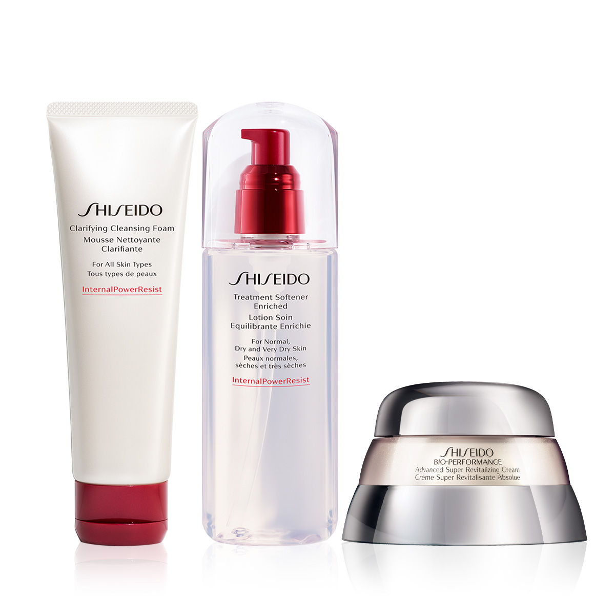 SHISEIDO - BIO-PERFORMANCE LIFTING ROUTINE SET - Yaşlanma Karşıtı Etkili & Yoğun Nem Veren Temizleyici ve Nemlendirici Seti