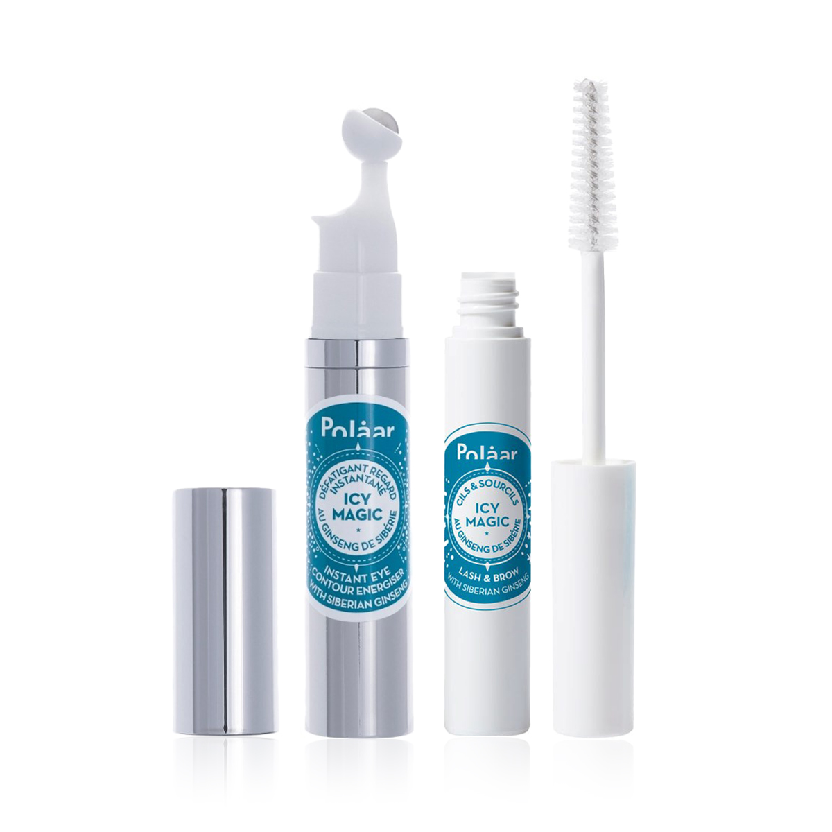 POLAAR - ICY MAGIC LASH & EYE CARE DUO - Göz Çevresine Bakım Yapan & Kaş-Kirpik Gürleştiren İkili Set