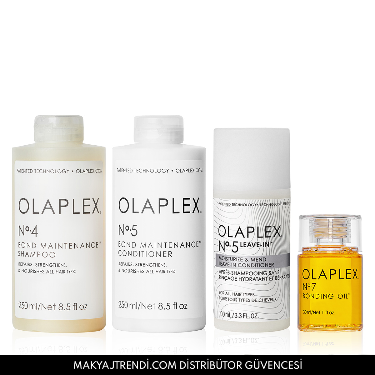 OLAPLEX - SUPER SHINE & HAIR HYDRATION ESSENTIALS SET - Bağ Güçlendiren, Saçı Nemlendiren & Parlaklaştıran Bakım Seti
