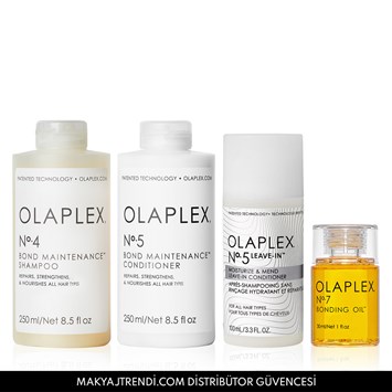 OLAPLEX - SUPER SHINE & HAIR HYDRATION ESSENTIALS SET - Bağ Güçlendiren, Saçı Nemlendiren & Parlaklaştıran Bakım Seti