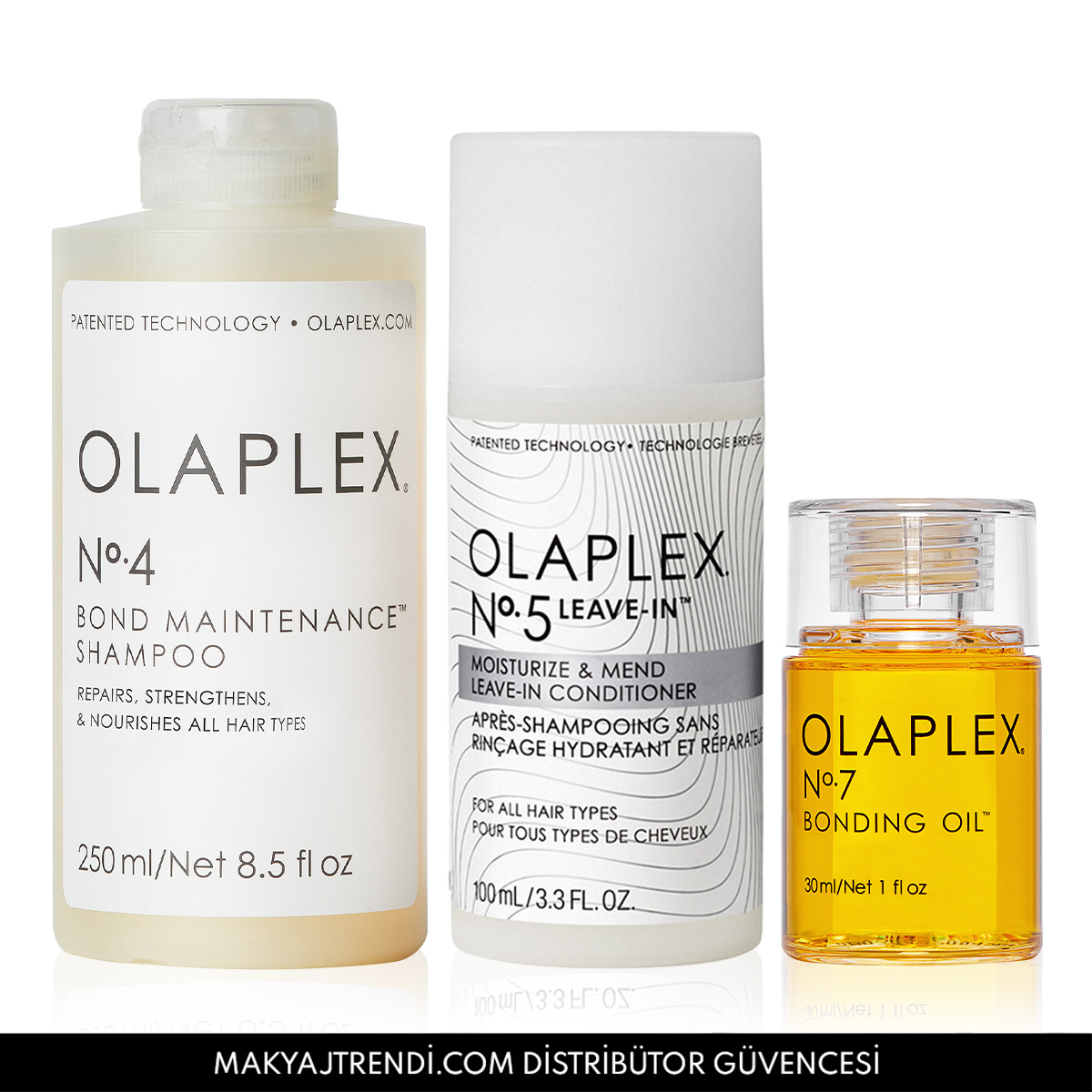 OLAPLEX - SMOOTH YOUR STYLE HAIR SET - Bağ Güçlendirici & Kırık Onarıcı & Parlaklaştırıcı Bakım Seti