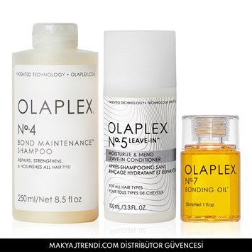 OLAPLEX - SMOOTH YOUR STYLE HAIR SET - Bağ Güçlendirici & Kırık Onarıcı & Parlaklaştırıcı Bakım Seti