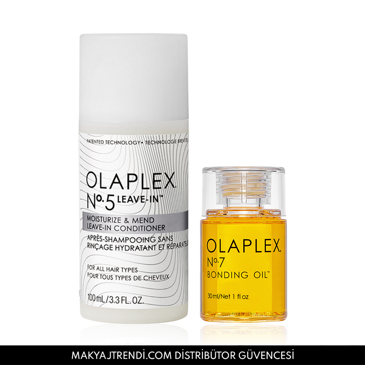 OLAPLEX - DAY TO NIGHT HAIR PERFECTION - Bağ Güçlendiren & Saçları Canlandıran ve Kırıkları Onaran İkili Set