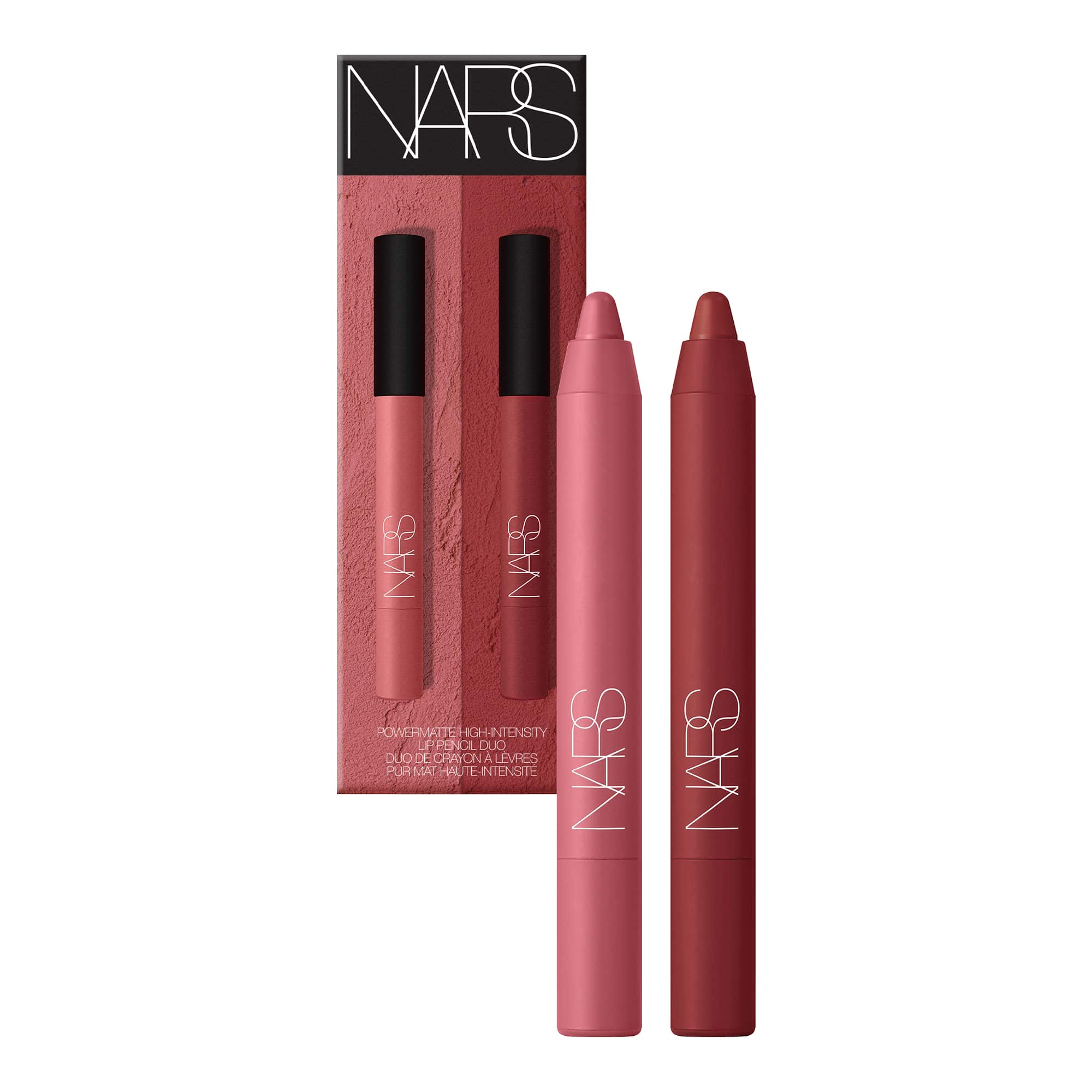 NARS - POWERMATTE HIGH-INTENSITY LIP PENCIL DUO - Uzun Süre Kalıcı & Mat Bitişli Kalem Ruj Seti