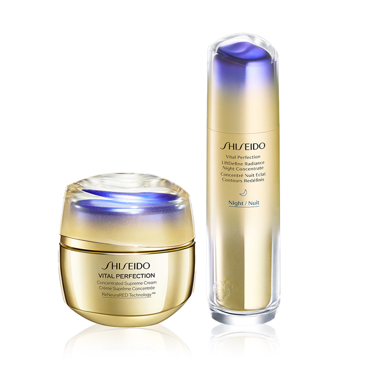 SHISEIDO - VITAL PERFECTION ALL DAY LIFTING SET - Cildi Sıkılaştıran, Toparlayan & Yaşlanma Karşıtı Etkili İkili Bakım Seti