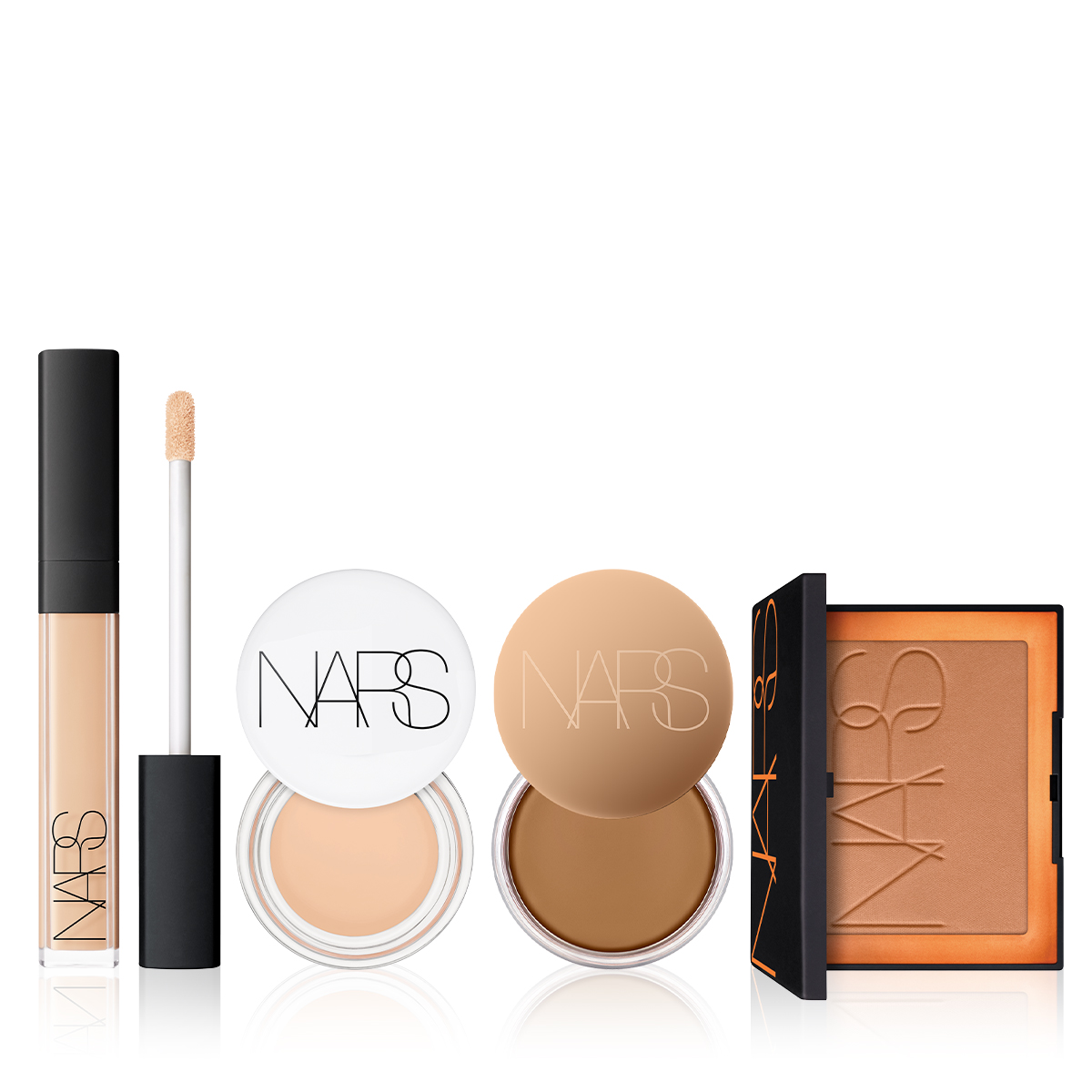 NARS - EXCELLENT CONTOURING BUNDLE - Cildi Kusursuzlaştıran ve Bronz Görünüm Kazandıran Kapatıcı & Bronzer Seti