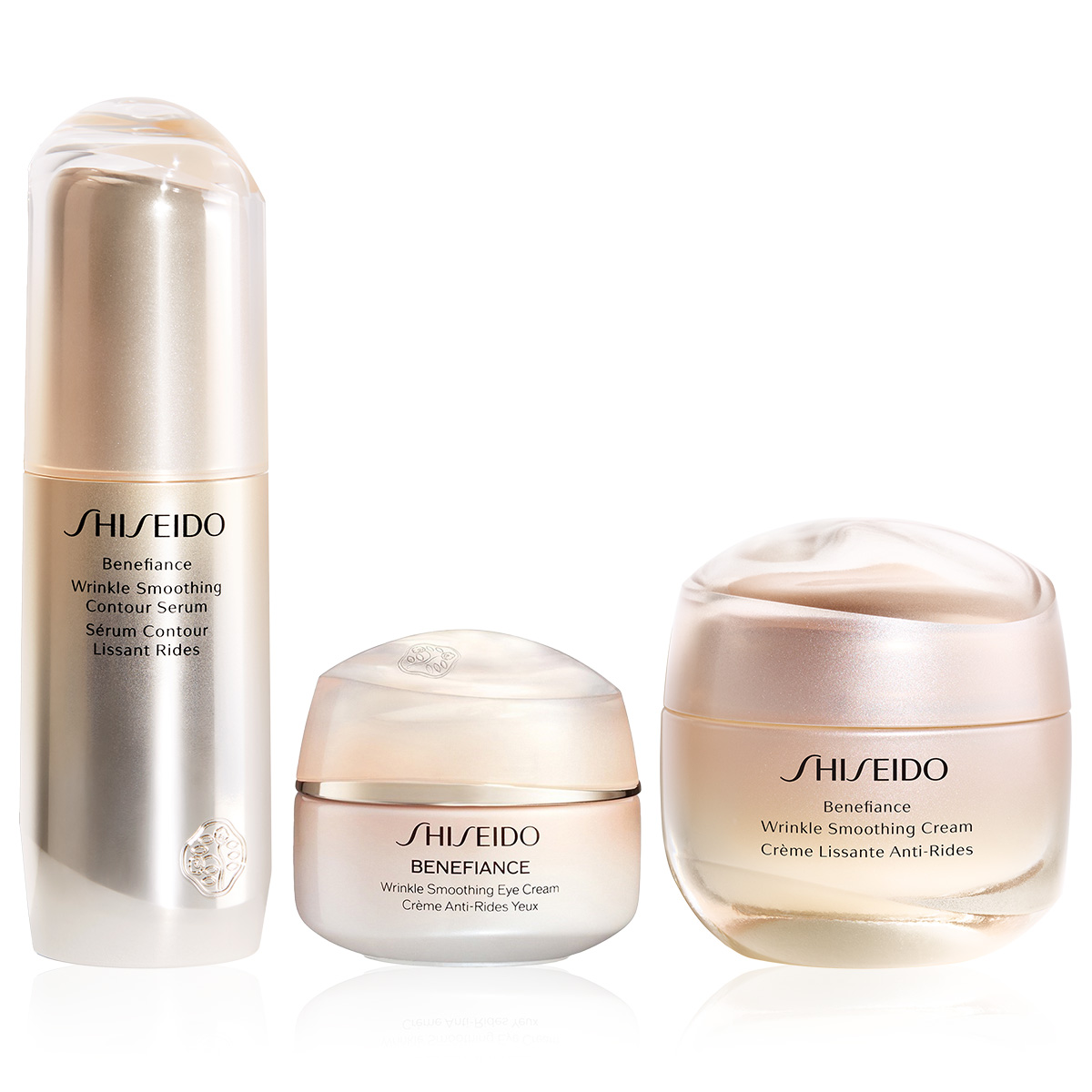 SHISEIDO - BENEFIANCE COMPLETE CARE TRIO - Retinol İçeren & Kırışıklıklar Üzerinde Etkili Komple Bakım Seti