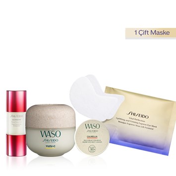 SHISEIDO - JETLAG RECOVERY SET - Cildi Yenileyen & Onaran & Canlandıran& Retinol İçeren SOS Bakım Seti