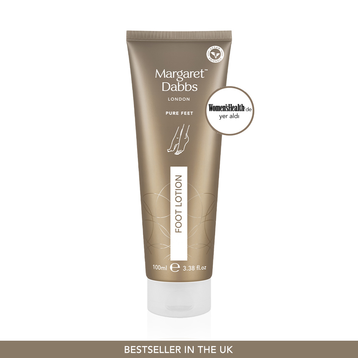 MARGARET DABBS LONDON - PURE RESTORATIVE FOOT LOTION - Uzun Süreli Nem Sağlayan, Yaşlanma Karşıtı ve Onarıcı Ayak Losyonu