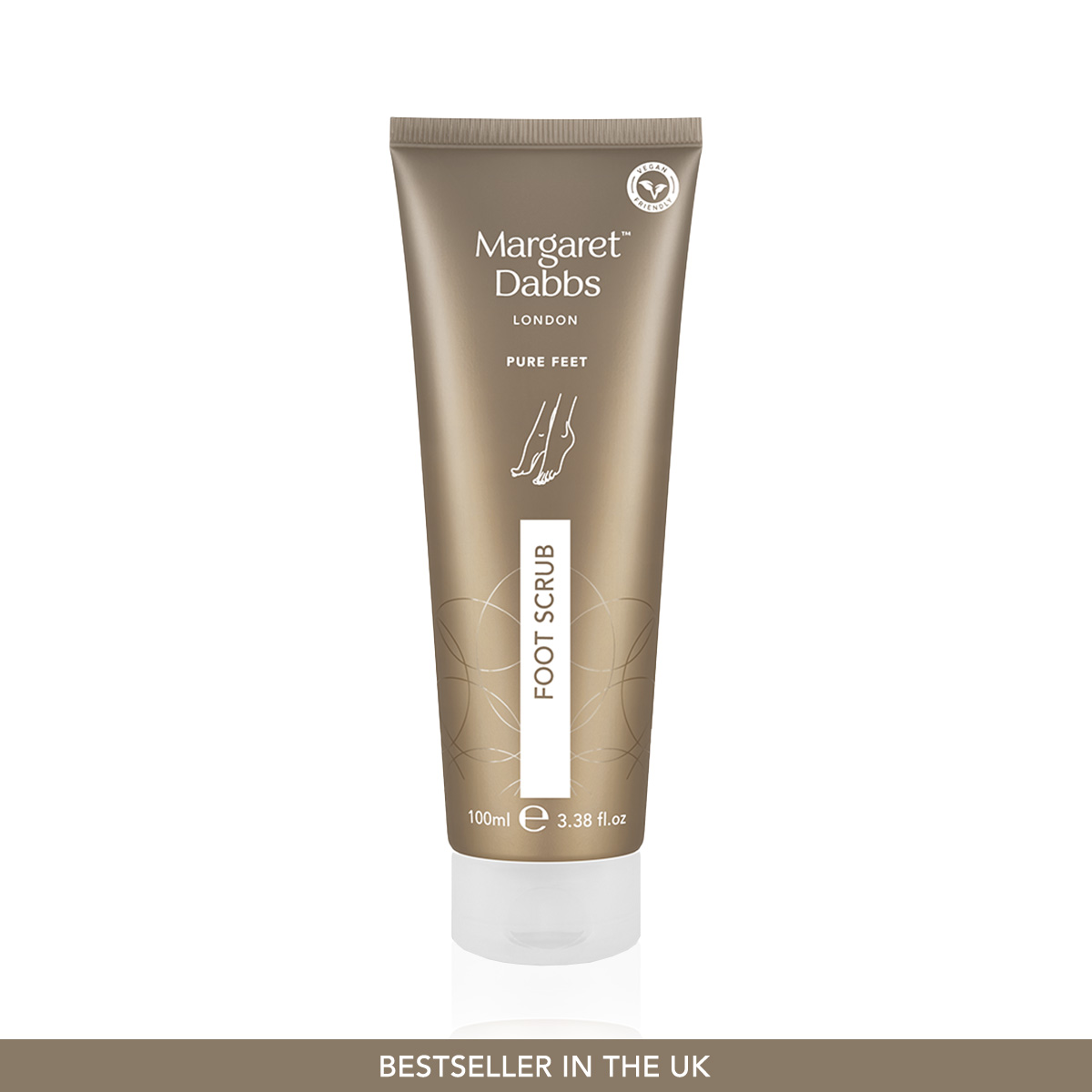 MARGARET DABBS LONDON - PURE NATURAL FOOT SCRUB - Ayakları Yumuşatan, Canlandıran ve Pürüzsüzleştiren Peeling
