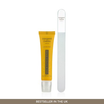 MARGARET DABBS LONDON - NAIL & CUTICLE CARE DUO - Tırnakları Besleyen Kalem Serum & Kristal Tırnak Törpüsü Seti