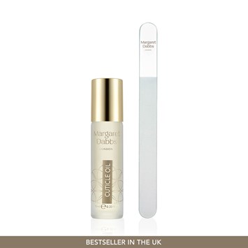 MARGARET DABBS LONDON - LUXE NAIL CARE RITUAL SET - Kristal Tırnak Törpüsü & Yoğun Nemlendirici Kütikül Yağı Seti